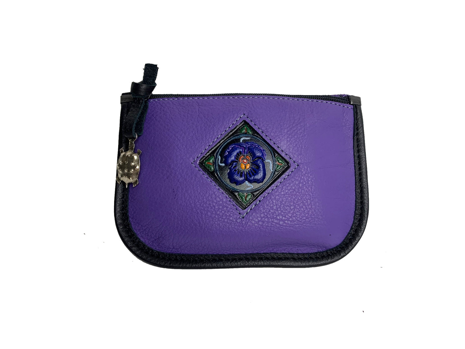 Women Leather Coin Purse Small 3 Zipper Card Change Pouch Wallet Keychain  Ring | eBay