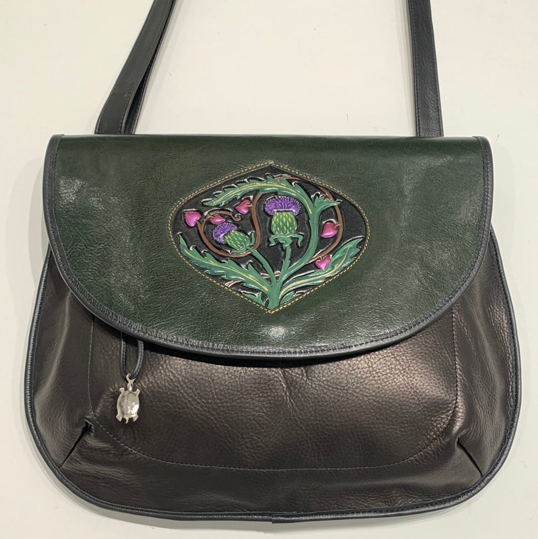 Hand Painted Leather Bags by Junji Ito to be sold, only two in the world. :  r/junjiito